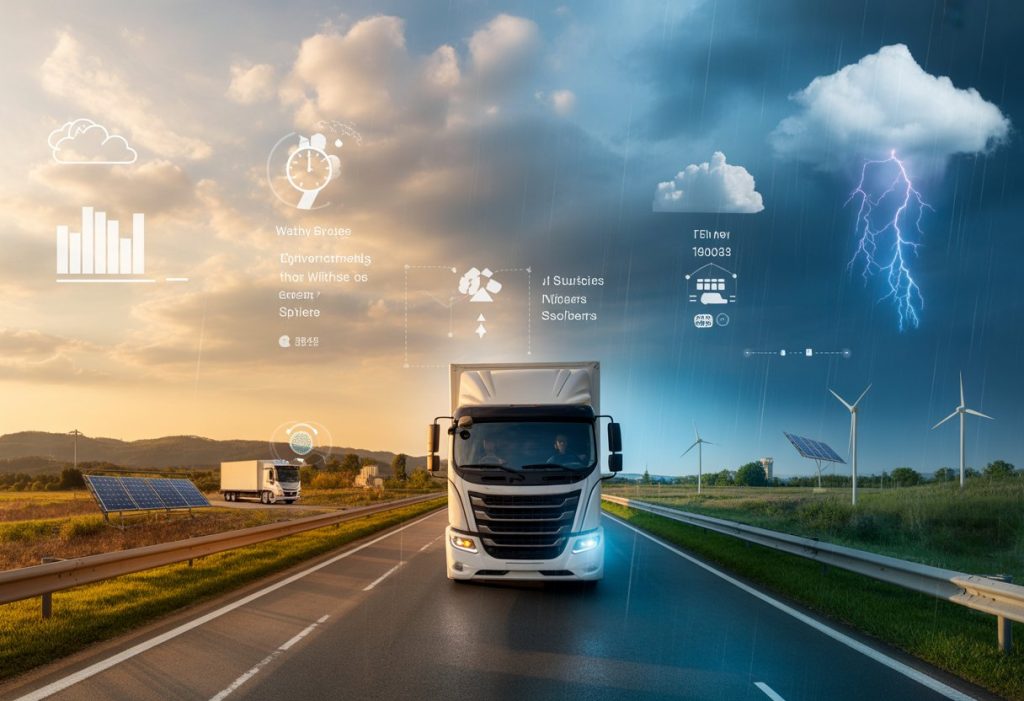 How do shipping services handle delays and weather disruptions